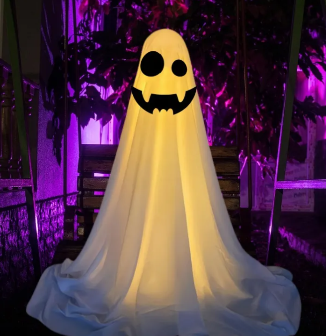 Hanging Ghost Face Halloween Decoration – Small & Large