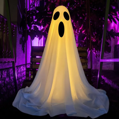 Hanging Ghost Face Halloween Decoration – Small & Large