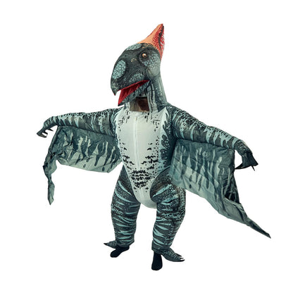 Inflatable T-Rex Costume – Adult Halloween Dinosaur Costume, 72in