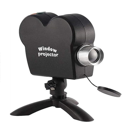 Halloween & Christmas Window Projector – 12-Pattern HD Holiday Light Projector