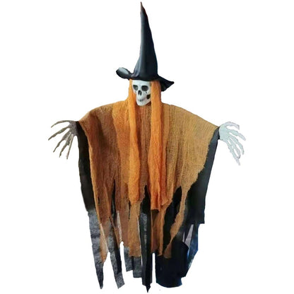 Hanging Ghost Halloween Decoration – Day of the Dead Witch Ghost, 4 Colors